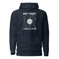 Don't Worry I Have A Plan Gamer Hoodie | RPG Player Gift - Cuccico Design