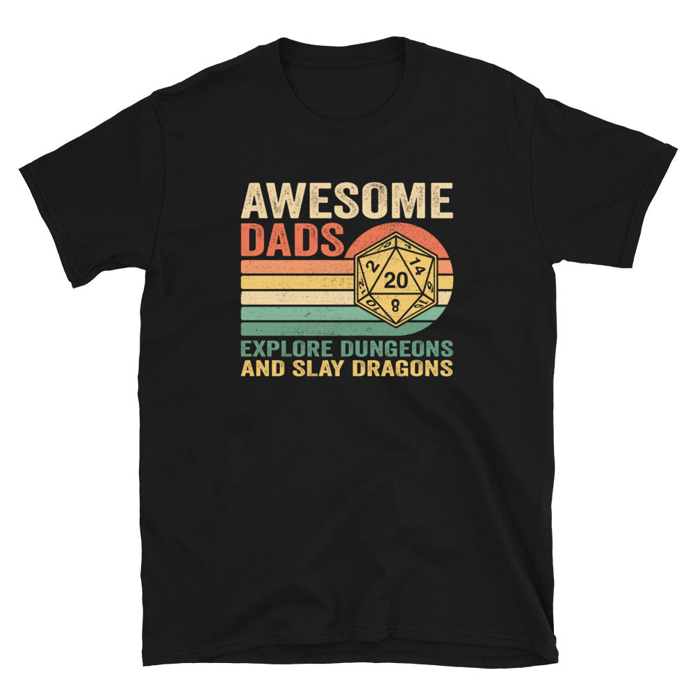 Mens Dungeons and Dragons T-Shirt | RPG Dad & DM Gift - Cuccico Design