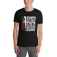 Gunpa T-Shirt | Funny Pro-Gun Grandpa Shirt - Cuccico Design