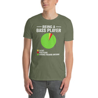 Bassist T-Shirt - Bass Guitar Player Music Shirt - Cuccico Design