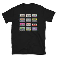 Vintage Cassette T-Shirt 80s 90s Music Mixtape Tee - Cuccico Design