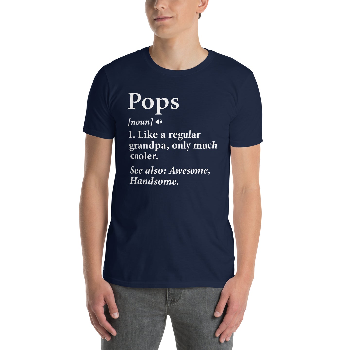 Pops Definition Shirt - Funny Grandpa T-Shirt Gift - Cuccico Design