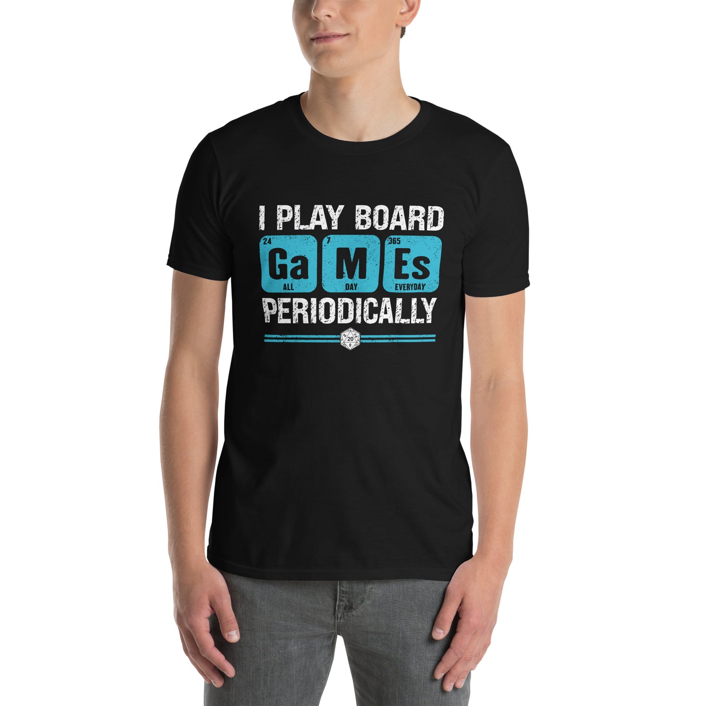 Board Game Science T-Shirt - Unisex Gamer Science Gift - Cuccico Design