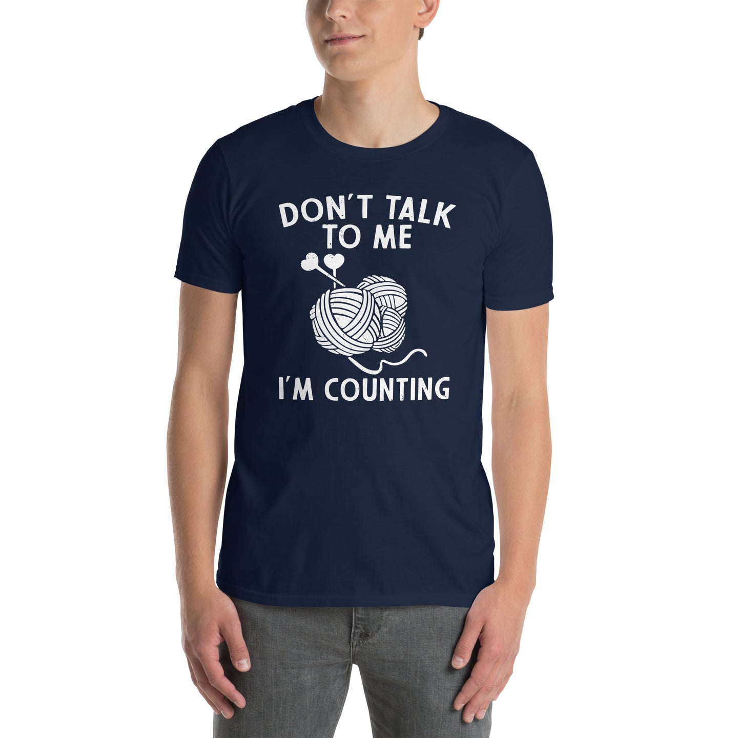 Don't Talk To Me I'm Counting Crochet T-Shirt - Cuccico Design