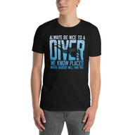 Always Be Nice To A Diver Funny Scuba Diving T-Shirt - Cuccico Design