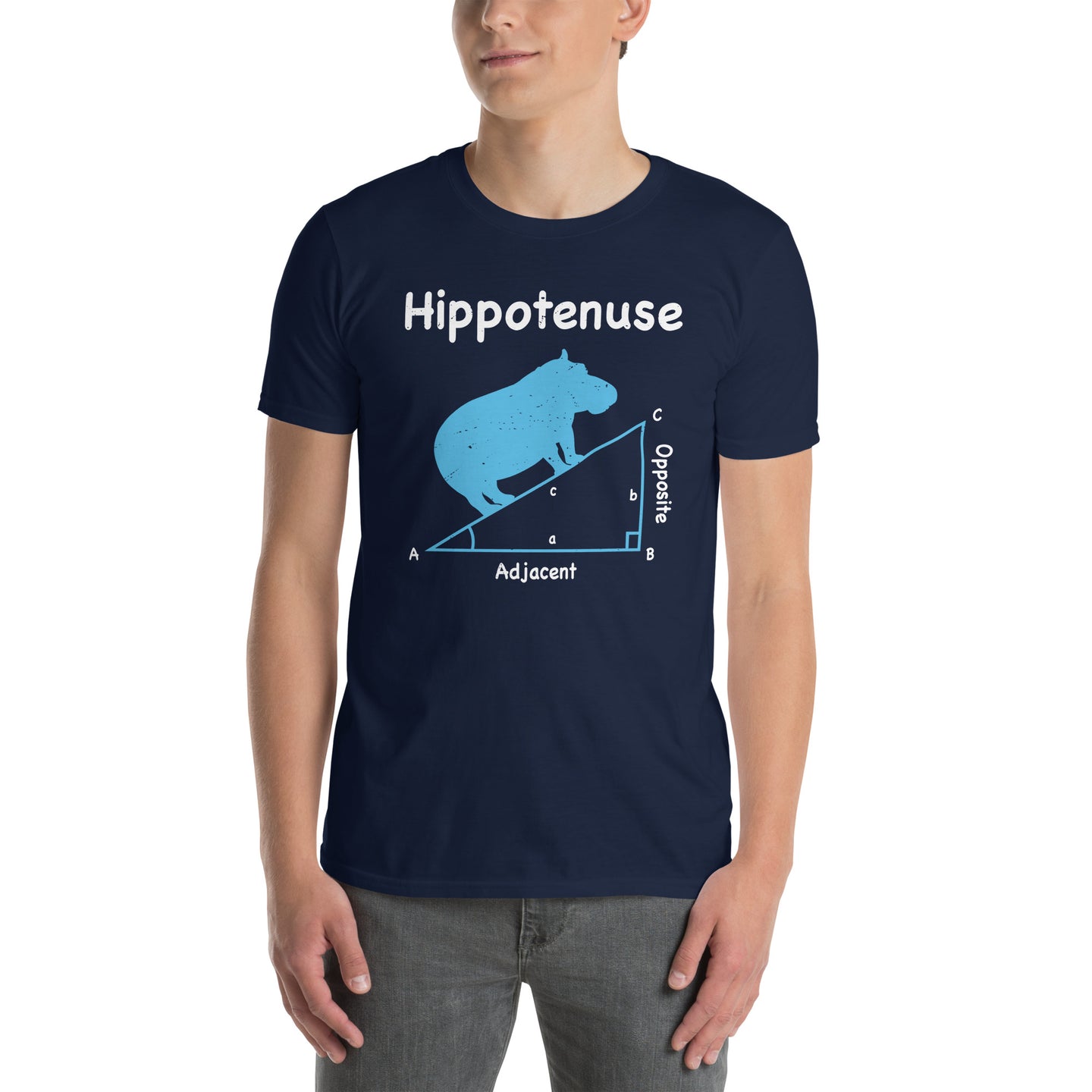 Funny Math Shirt | Hypotenuse Pun Tee | Teacher Gift - Cuccico Design