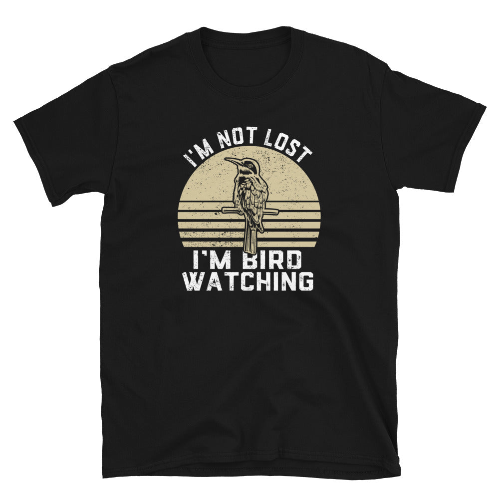 Bird Watching T-Shirt | I'm Not Lost I'm Birding Tee - Cuccico Design