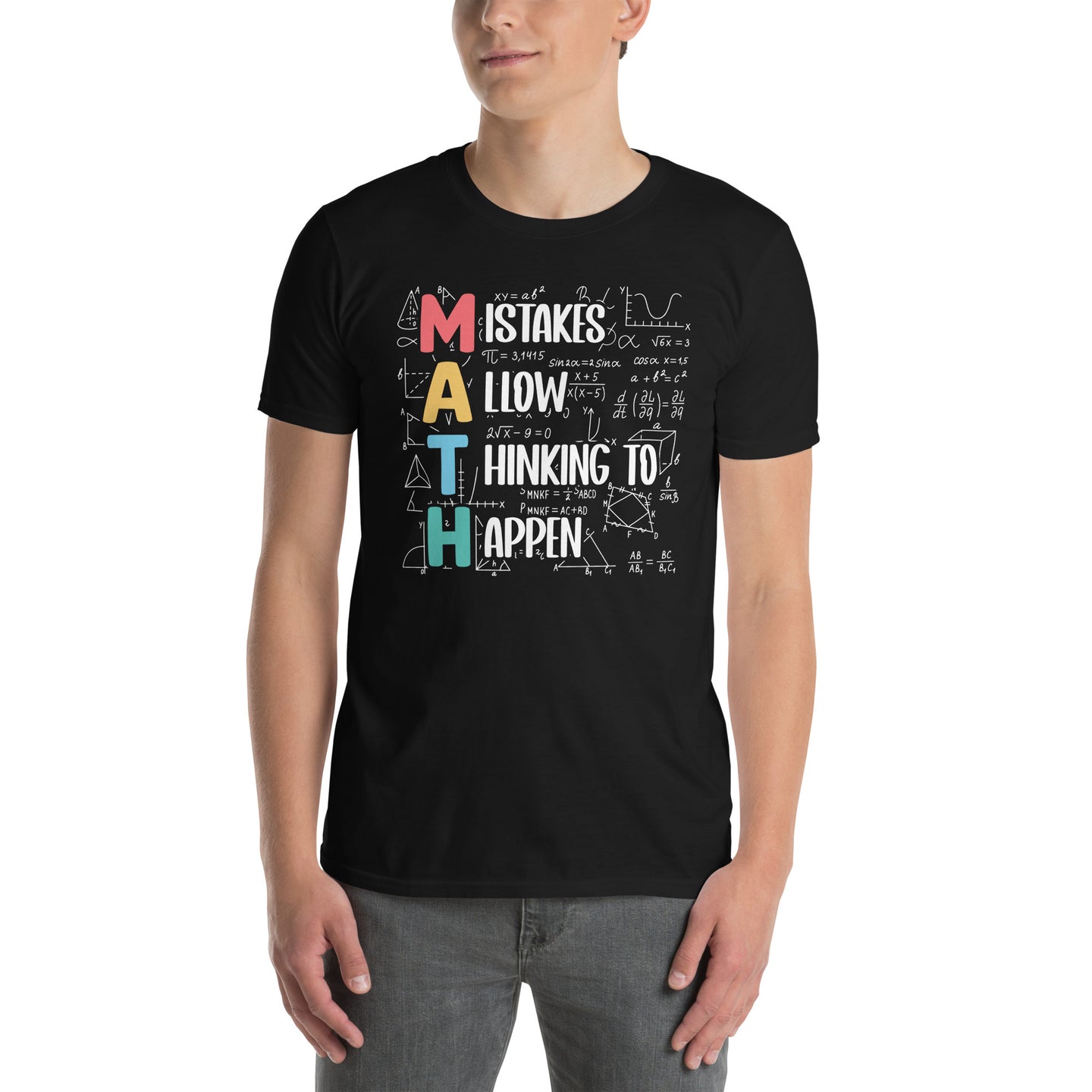 Mistakes Allow Thinking To Happen - Math T-Shirt - Cuccico Design