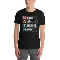 Math Teacher T-Shirt | Mistakes Allow Thinking To Happen - Cuccico Design