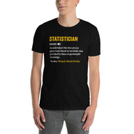 Funny Statistician T-Shirt - Job Definition Gift Idea - Cuccico Design