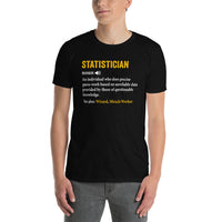 Funny Statistician T-Shirt - Job Definition Gift Idea - Cuccico Design