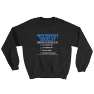 Funny Tech Support Sweatshirt - Sysadmin Helpdesk Gift - Cuccico Design