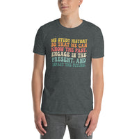 History Teacher T-Shirt - Past, Present & Future - Cuccico Design