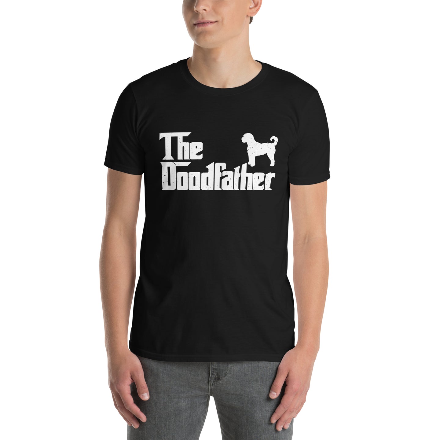 The Doodfather Goldendoodle Dad T-Shirt | Funny Dog Gift - Cuccico Design