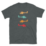 Helicopter Pilot T-Shirt | Vintage Aviation Gift - Cuccico Design