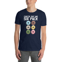 Check Out My Six Pack Donut - Funny Gym T-Shirt - Cuccico Design