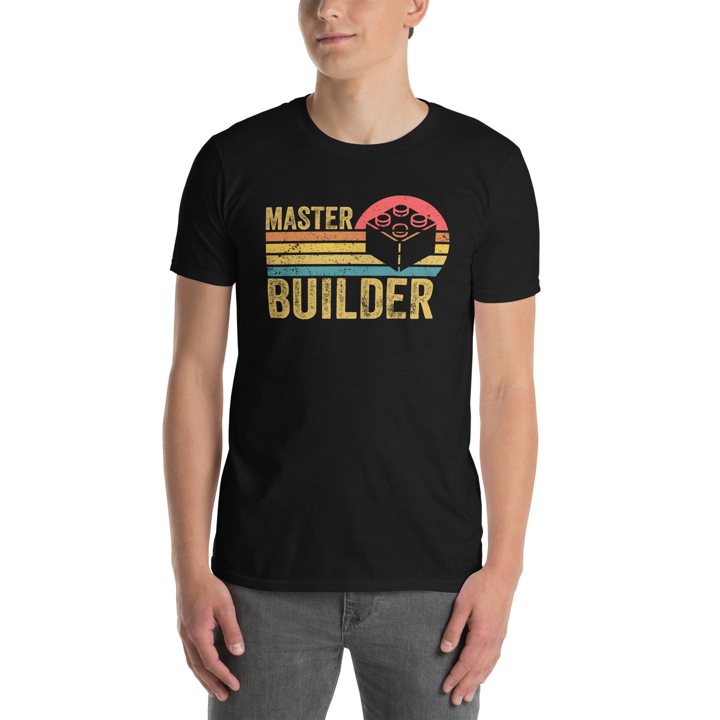 Master Builder Building Blocks T-Shirt | Funny Dad Shirt - Cuccico Design