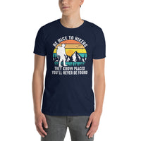 Funny Hiker T-Shirt, Gift for Hiker - Sarcastic Hiking Shirt - Cuccico Design