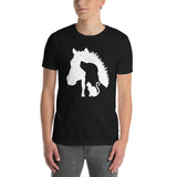 Cute Animal Lover T-Shirt | Horse Dog Cat Gift for Her - Cuccico Design