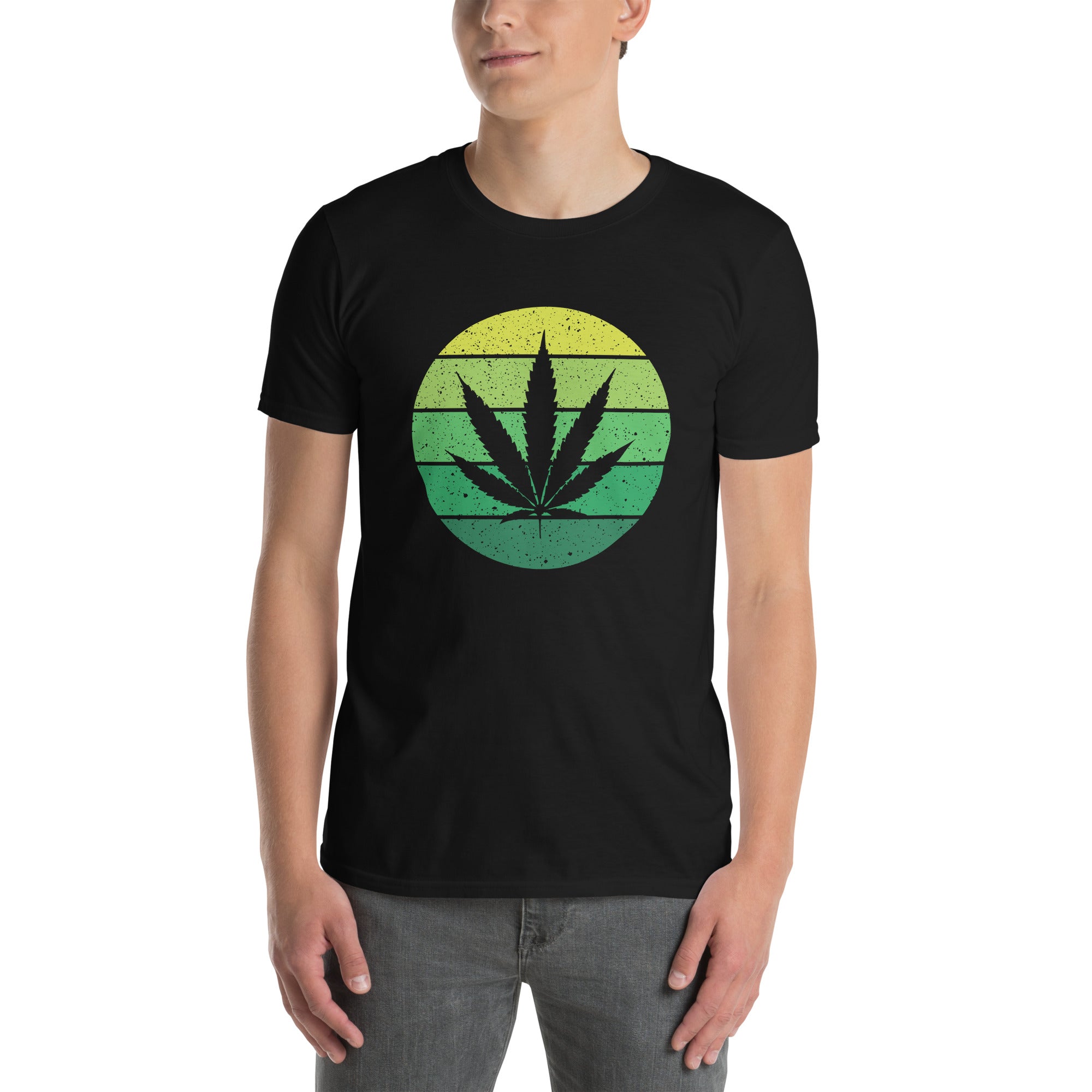 Vintage Weed T-Shirt - Funny Marijuana Leaf Design - Cuccico Design