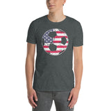 American Flag Soccer T-Shirt | USA Soccer Tee - Cuccico Design
