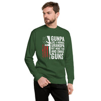 Funny Gunpa Sweatshirt | Gift for Grandpa Gun Owners - Cuccico Design