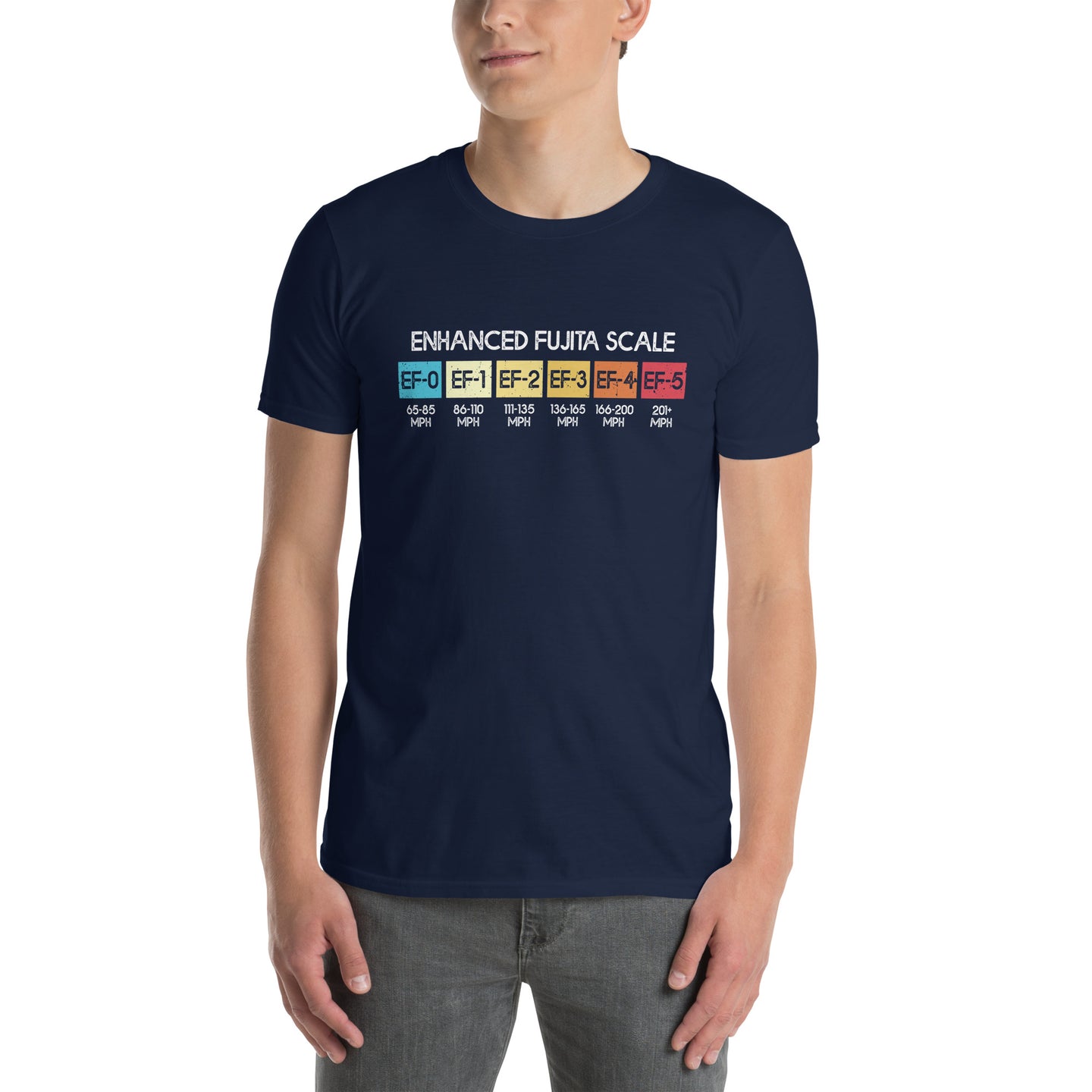 Enhanced Fujita Scale Meteorology T-Shirt - Cuccico Design