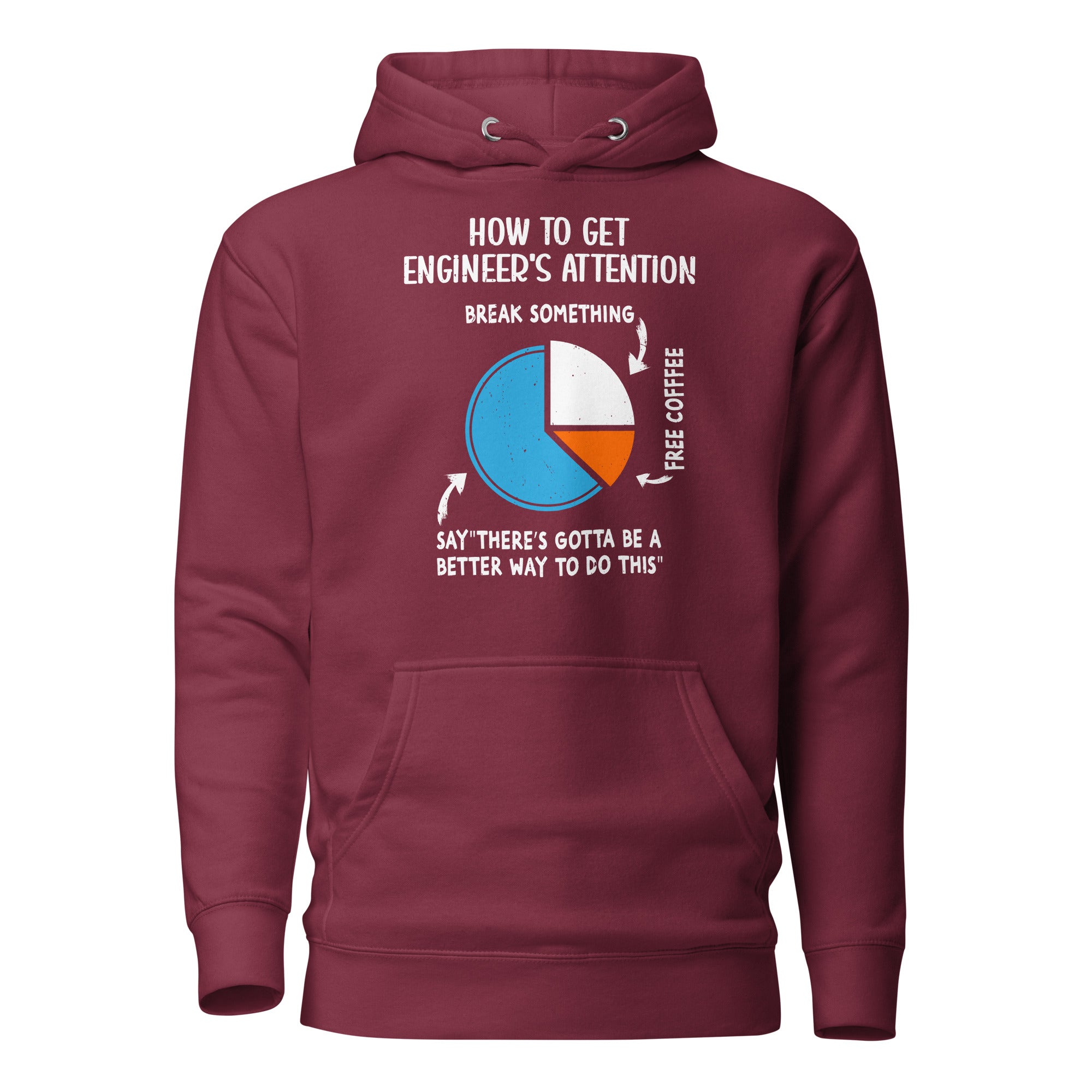 Funny Engineering Hoodie - Engineer Student Gift - Cuccico Design