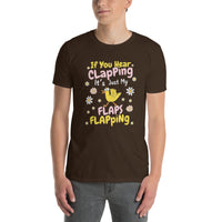 If You Hear Clapping Flaps Flapping Shirt - Funny Quote Tee - Cuccico Design