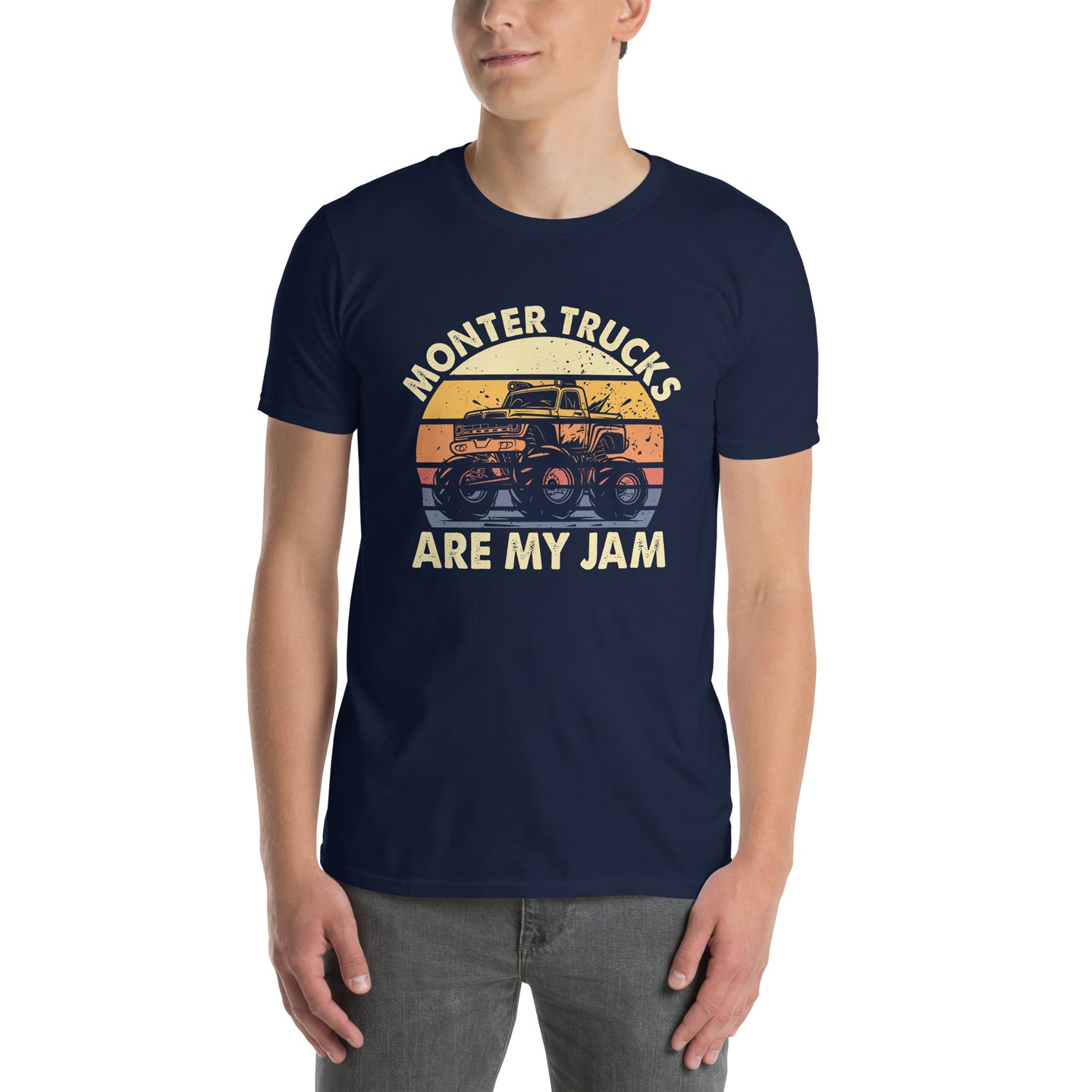 Monster Truck Are My Jam Unisex T-Shirt - Cuccico Design