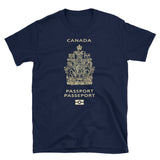 Vintage Canada Passport T-Shirt - Cuccico Design