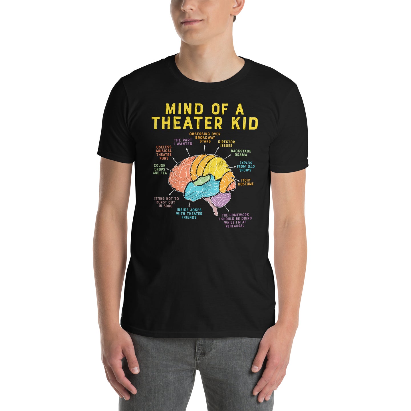 Theater Kid Shirt | Mind Of A Musical Theatre Gift - Cuccico Design