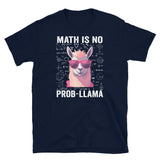 Funny Math Is No Prob-Llama T-Shirt | Teacher Gift - Cuccico Design