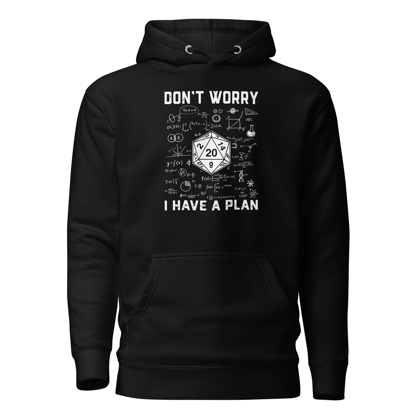 Don't Worry I Have A Plan Gamer Hoodie | RPG Player Gift - Cuccico Design