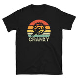 Funny Bicycle T-Shirt for Cycling Lovers | Cranky Sun - Cuccico Design