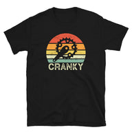 Funny Bicycle T-Shirt for Cycling Lovers | Cranky Sun - Cuccico Design