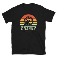 Funny Bicycle T-Shirt for Cycling Lovers | Cranky Sun - Cuccico Design