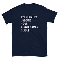 Board Game T-Shirt: Silently Judging Your Skills - Cuccico Design