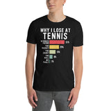 Funny Tennis T-Shirt - Perfect Tennis Player Gift - Cuccico Design