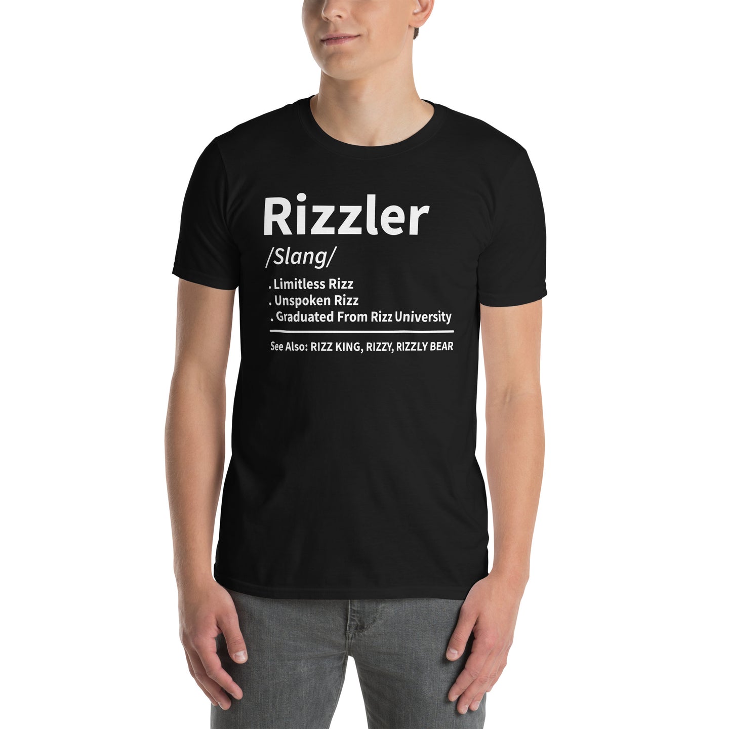 Rizzler Definition T-Shirt - Funny Gen Z Meme Tee - Cuccico Design