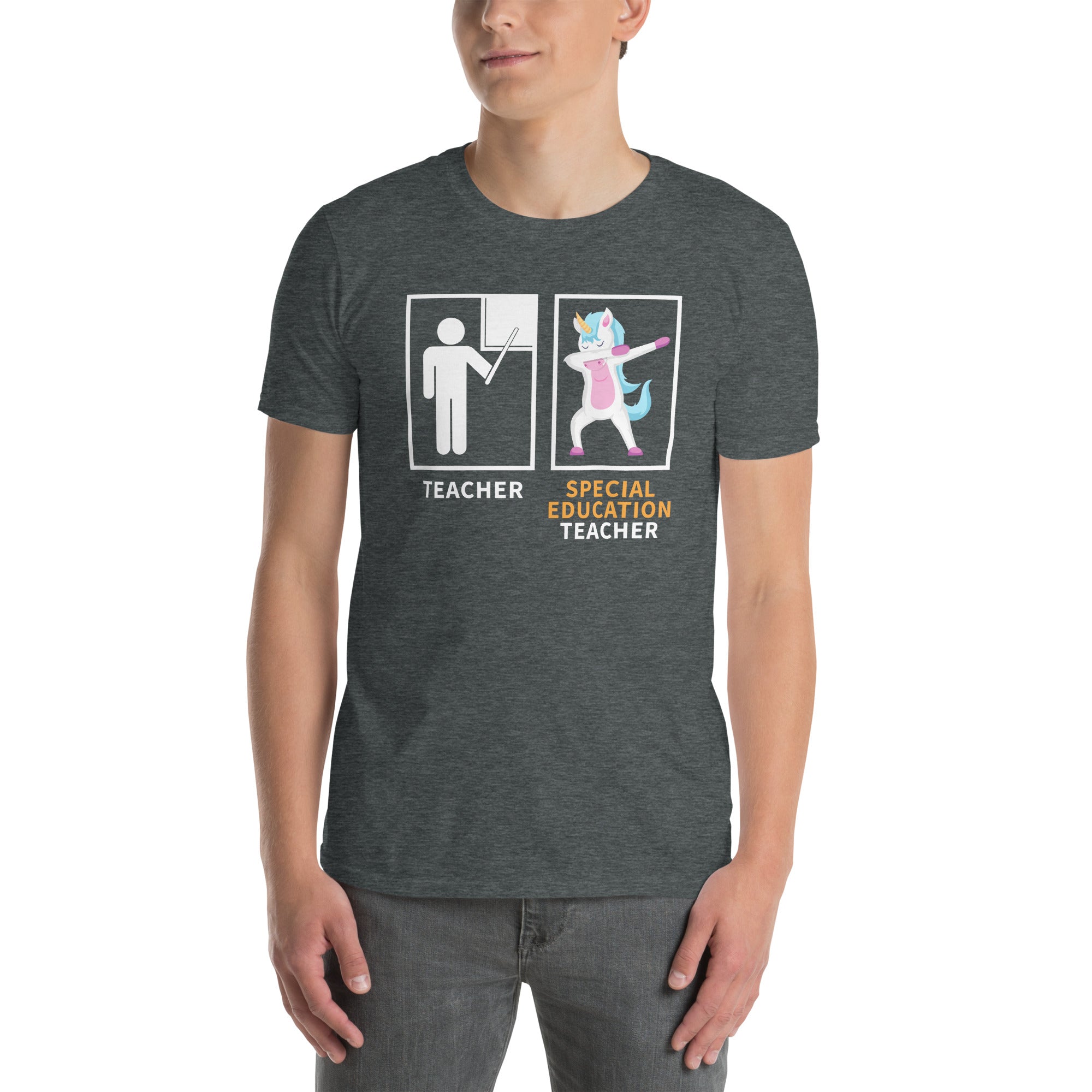 Dabbing Unicorn Sped Teacher Shirt - Special Education Gift - Cuccico Design