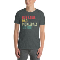 Pickleball Dad Legend T-Shirt | Funny Pickleball Gift for Men - Cuccico Design