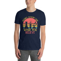 Science Teacher T-Shirt | Science Doesn't Care What You Believe - Cuccico Design
