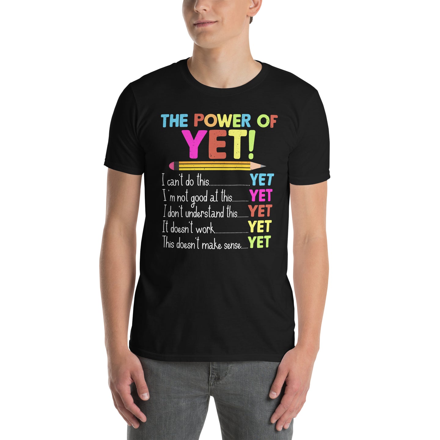 Growth Mindset Teacher T-Shirt | Power of Yet Kindness - Cuccico Design