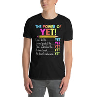Growth Mindset Teacher T-Shirt | Power of Yet Kindness - Cuccico Design