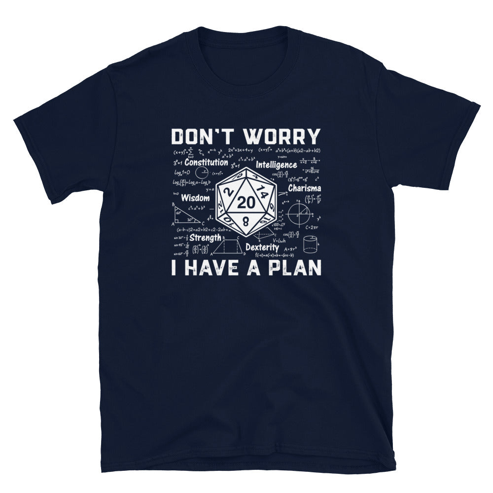Don't Worry I Have A Plan Funny Dragon T-Shirt - Cuccico Design