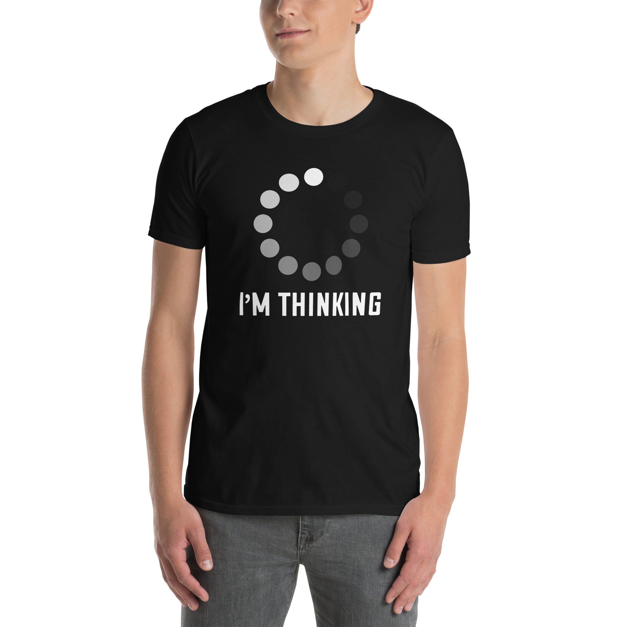 Funny Programmer T-Shirt | 'I'm Thinking' Coding Geek Tee - Cuccico Design