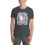 Archery Girl Unisex T-Shirt - I Shoot Them Bowhunting - Cuccico Design
