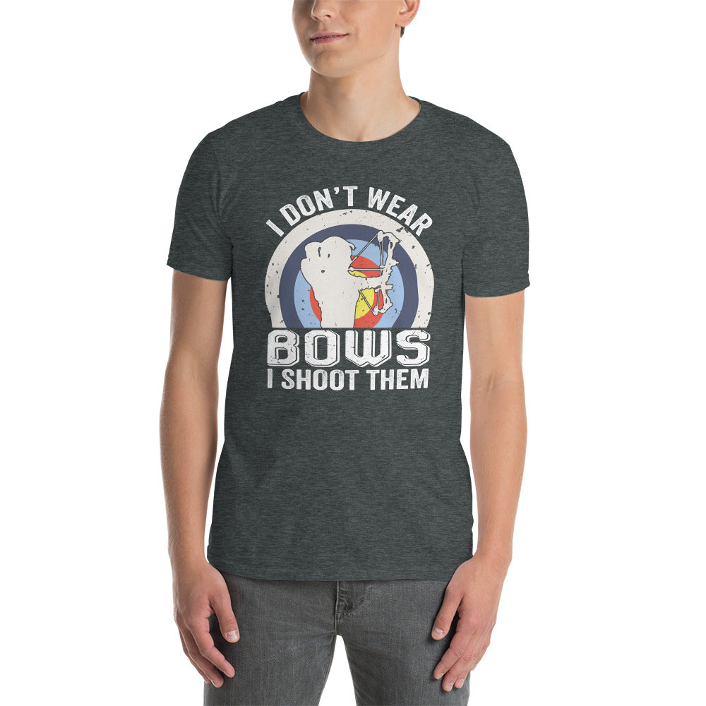 Archery Girl Unisex T-Shirt - I Shoot Them Bowhunting - Cuccico Design