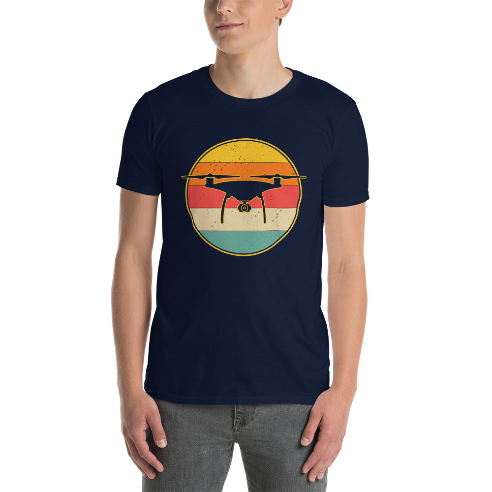 Funny Drone T-Shirt - Retro Pilot Gift Tee Unisex - Cuccico Design